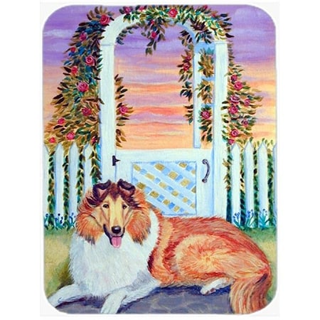 Carolines Treasures 7147LCB 15 X 12 In. Collie Glass Cutting Board - Large